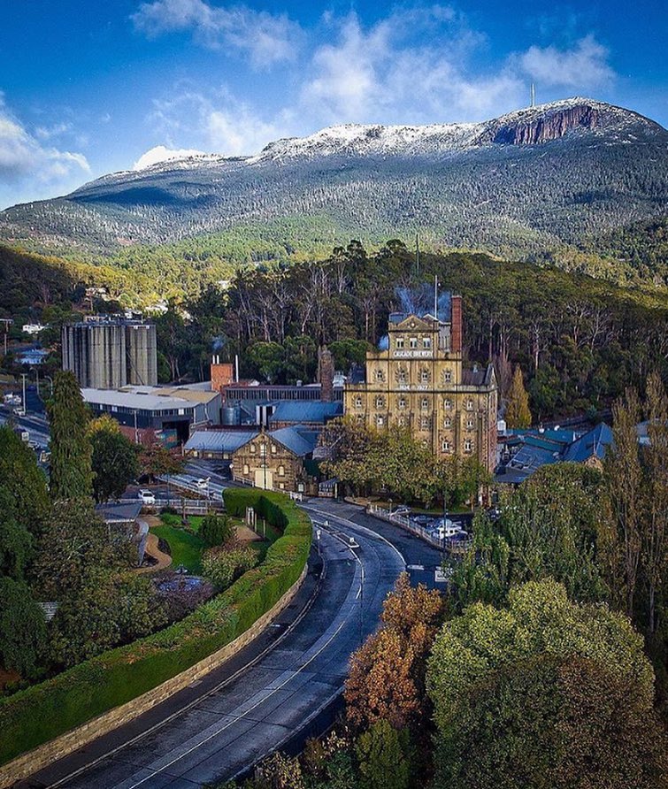 Yes winter is coming … This beautiful photo of the Famous Cascade brewery with beautiful Mt. Wellington behind kind of sums up Hobart … Come visit !  Repost from @tassiegrammer Pic: @tasmania  #hobart  #beer  #tasmania  #foodlover