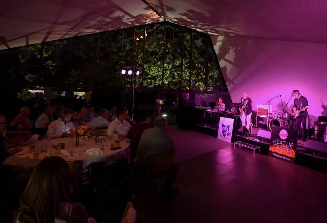 I hope our function guests enjoyed The Black Sorrows as much as we did last night! ?: @sandy_mckay92 #peppermintbay #woodbridge #tasmania #theblacksorrows #functions #events #lighting #livemusic