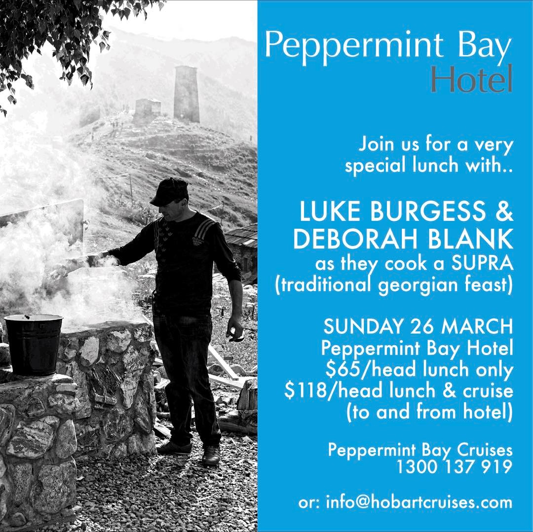 We are thrilled to be hosting a very special lunch by our friends @lukeburgess77  and @blankdeborah  at our hotel .  Catch our ferry or drive yourself but don’t miss this