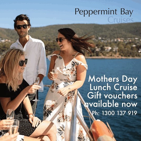 Looking for a special way to spend the day with mum this mothers day? Come down to Peppermint Bay onboard our cruise for a beautiful lunch and wines to match! #mothersday #cruise #peppermintbaycruise #peppermintbay #woodbridge