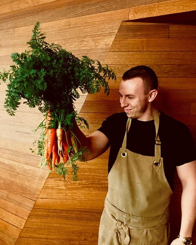 Carrots…. this is nick. Nick……. cook da carrots ?. Shopping from the garden. Put your orders in… 86 days later. 
Delivery. #marketgarden #carrots #gardentoplate #rooveg #carrottop #f