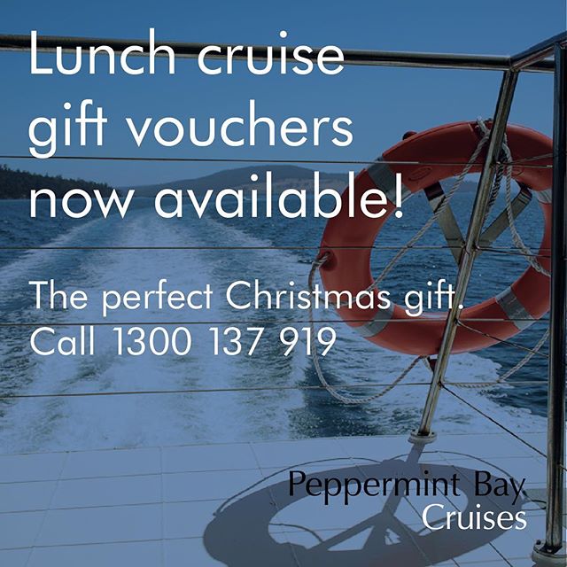 Perfect Gift !
.
.
.
.
#peppermintbay #christmas #cruise #food #wine #lazy #drinksonthelawn #lunch #summer #sailing #hobartandbeyond #discovertasmania #brunyisland #dentrecasteauxchannel #family