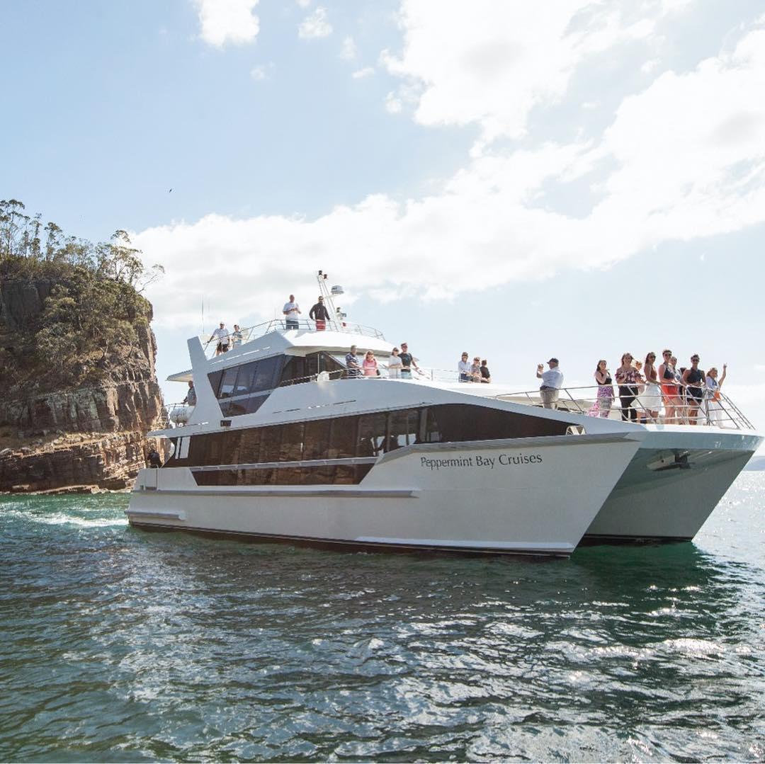 Don’t want to drive? Then don’t – cruise down on the Peppermint Bay II for lunch. Call 1300 137 919 to book
