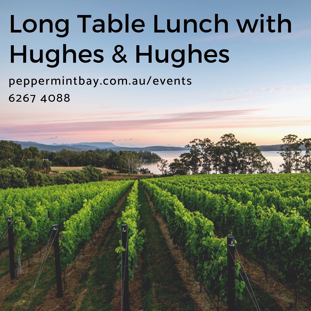 Join us for a long table lunch on Sunday the 7th of July, showcasing Hughes & Hughes and Mewstone Wines, and celebrating the first release of the H&H ‘Soirée’ Pet Nat and ‘Solstice’ red!

Brothers Matthew and Jonny Hughes established Mewstone Vineyard on the banks of the D’Entrecasteaux Channel in the tiny hamlet of Flowerpot, with the aim of creating expressive single site wines with minimal intervention in the winery. Hughes & Hughes is their second label – with fruit sourced from vineyards around Tasmania, this range allows Jonny to dabble in different winemaking techniques, producing small batches of unique creations.

Wines will be matched to a menu created by Head Chef Toby Annear inspired by produce grown in our on-site garden and sourced locally. Tickets are $100 per person, and include food, matched wines, and plenty of chat from Jonny!!
