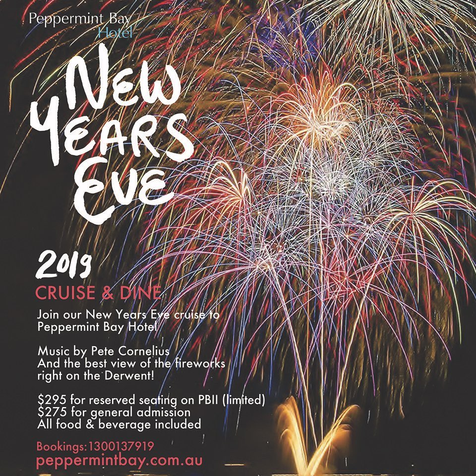 What a way to welcome 2020! Bookings now open. #nye #nyecruise #celebrate #cruise #dinneranddrinks #fun #treatyoself