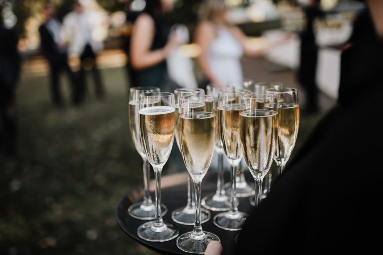 Champagne glasses